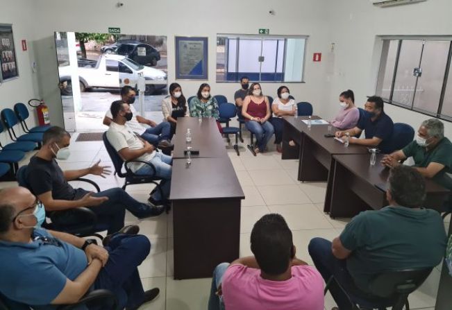 Reunião Mensal, Prefeito, Vice, Vereadores e Secretariado, Realizada Dia